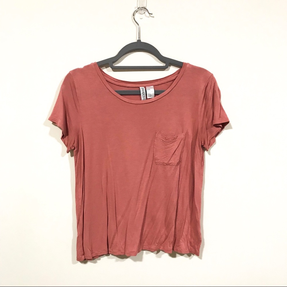 H&M Essential Pink T-Shirt